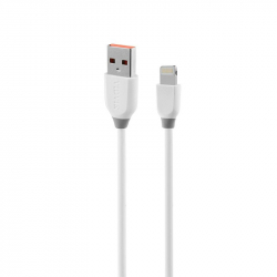 Kabel USB iPhone Lightning 1m biały VIDVIE CB442 2.4A